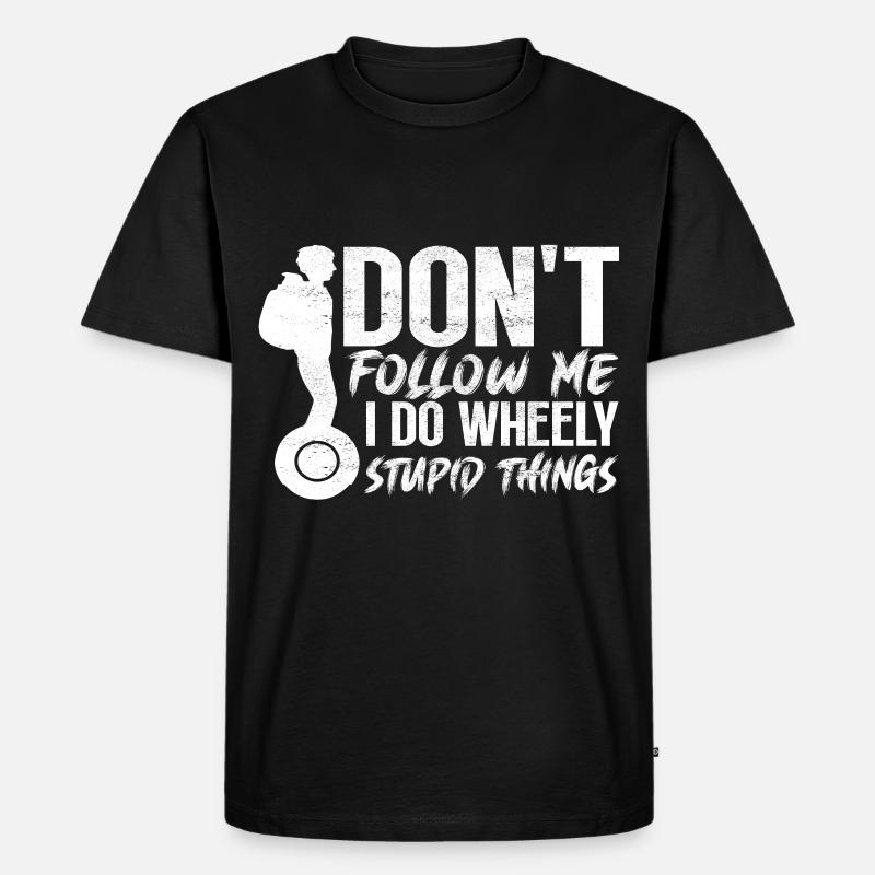 EUC Monowheel - Männer Premium Bio T-Shirt - Schwarz