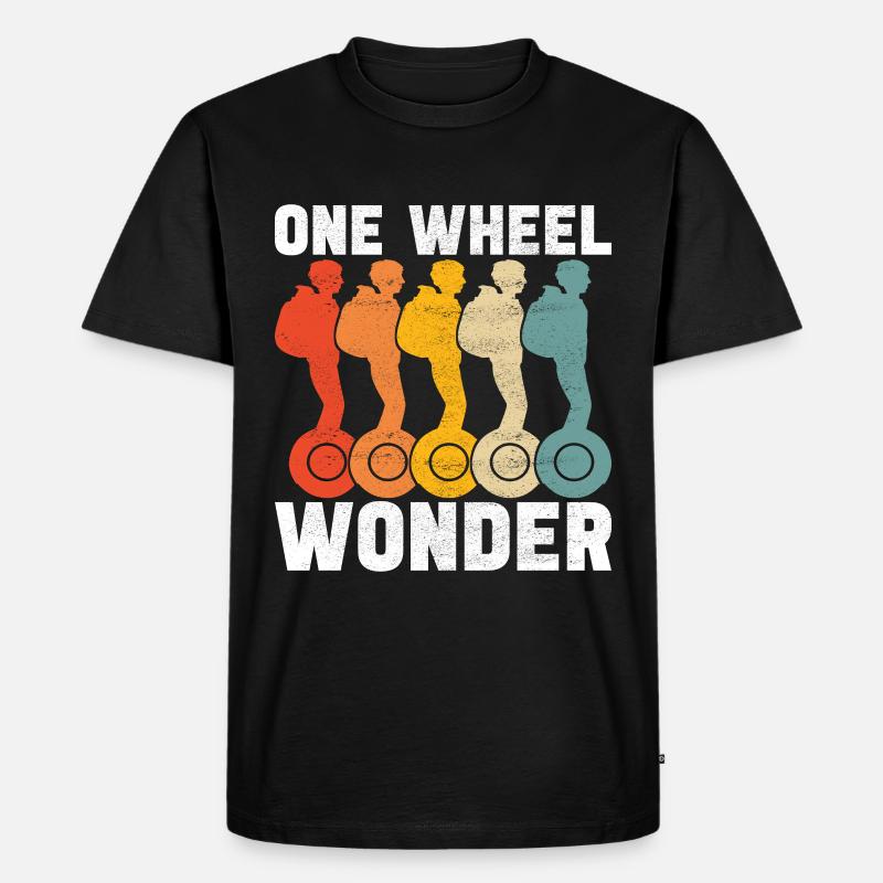 EUC Monowheel - Männer Premium Bio T-Shirt - Schwarz