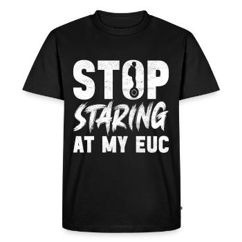 EUC Monowheel - Men's Premium Organic T-Shirt - black - Front - Nico (187cm)