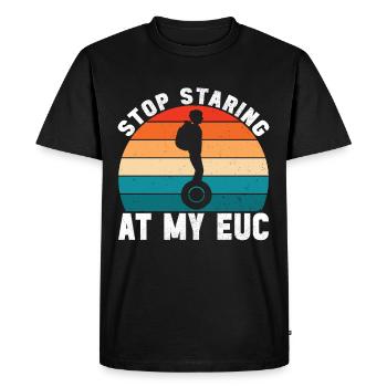 EUC Monowheel - Men's Premium Organic T-Shirt - black - Front - Nico (187cm)