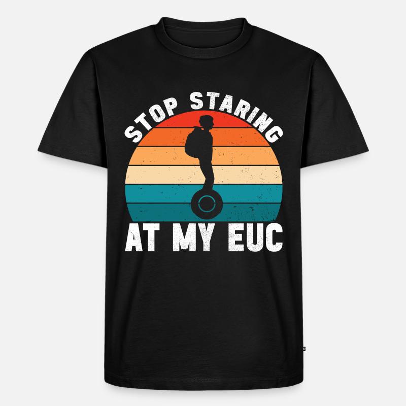 EUC Monowheel - Männer Premium Bio T-Shirt - Schwarz