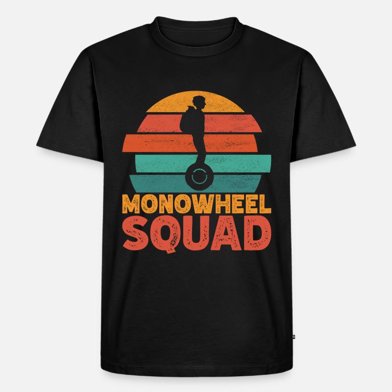 EUC Monowheel - Männer Premium Bio T-Shirt - Schwarz