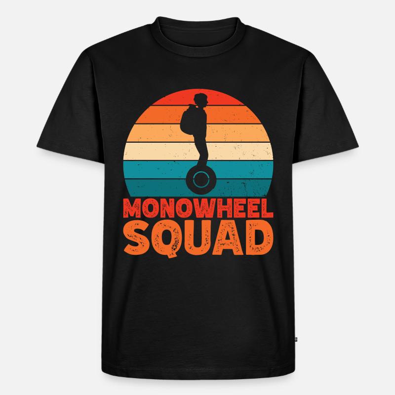 EUC Monowheel - Männer Premium Bio T-Shirt - Schwarz