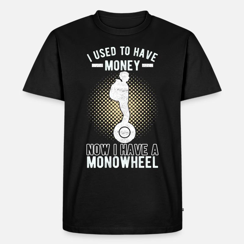 EUC Monowheel - Männer Premium Bio T-Shirt - Schwarz