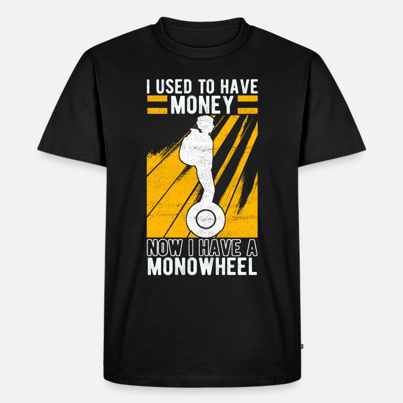 EUC Monowheel - Männer Premium Bio T-Shirt - Schwarz