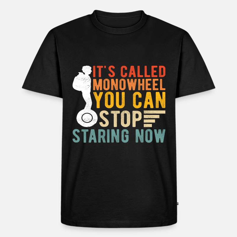 EUC Monowheel - Männer Premium Bio T-Shirt - Schwarz