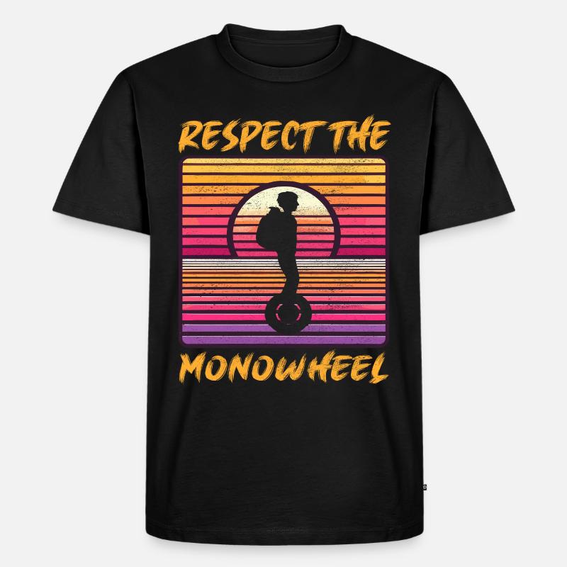 EUC Monowheel - Männer Premium Bio T-Shirt - Schwarz