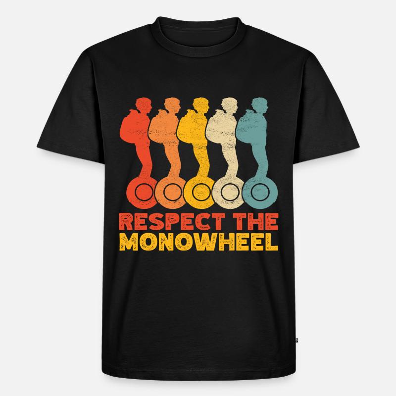 EUC Monowheel - Männer Premium Bio T-Shirt - Schwarz
