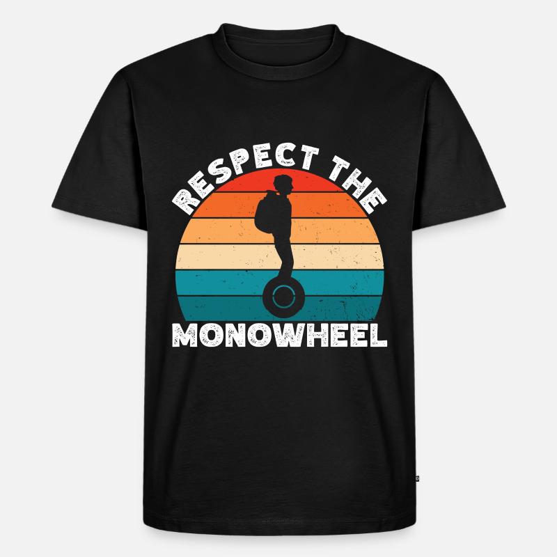 EUC Monowheel - Männer Premium Bio T-Shirt - Schwarz