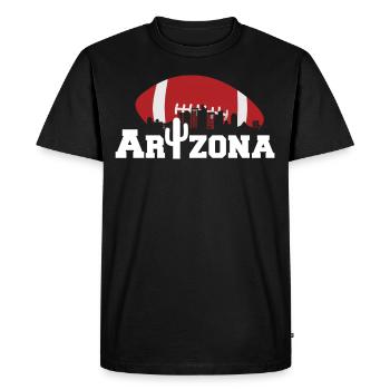 État de l’Arizona, Sedona, Phoenix, Grand Canyon, Arizona - T-shirt Premium bio Homme - noir - Devant - Nico (187cm)