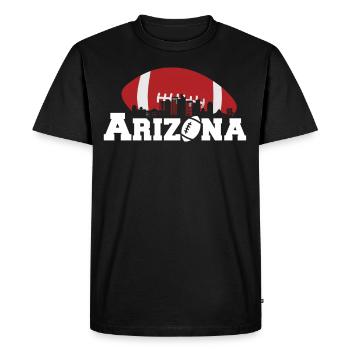 État de l’Arizona, Sedona, Phoenix, Grand Canyon, Arizona - T-shirt Premium bio Homme - noir - Devant - Nico (187cm)