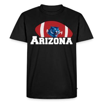 Arizona State Sedona Phoenix Grand Canyon AZ - Men's Premium Organic T-Shirt - black - Front - Nico (187cm)