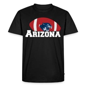 Arizona State Sedona Phoenix Grand Canyon AZ - Men's Premium Organic T-Shirt - black - Front - Nico (187cm)