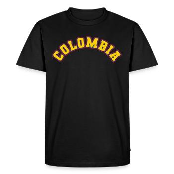 Colombia Colombia Medellin Holidays Bogota Cali - Men's Premium Organic T-Shirt - black - Front - Nico (187cm)