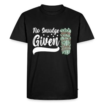 Herbes Encens Purification Spirituelle - T-shirt Premium bio Homme - noir - Devant - Nico (187cm)