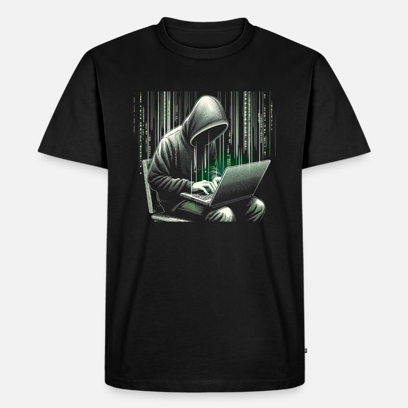 Programmeur Programmation Informatique - T-shirt Premium bio Homme - noir