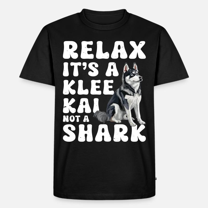 Alaskan Klee Kai - Männer Premium Bio T-Shirt - Schwarz