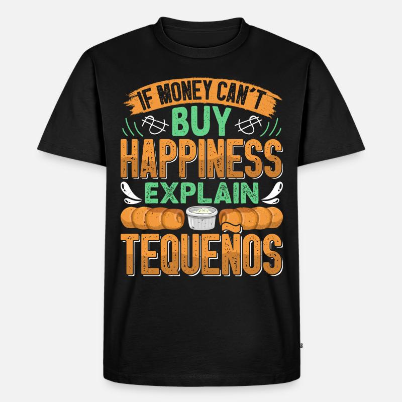Tequenos venezolanisch - Männer Premium Bio T-Shirt - Schwarz