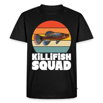 Killifisch Aquarium Fish Lovers - Men's Premium Organic T-Shirt - black - Front - Nico (187cm)