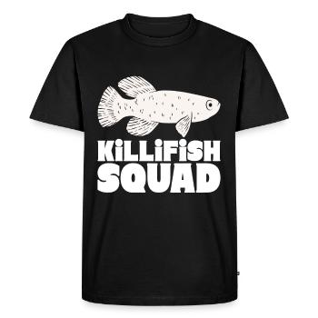 Killifisch Aquarium Fish Lovers - Men's Premium Organic T-Shirt - black - Front - Nico (187cm)