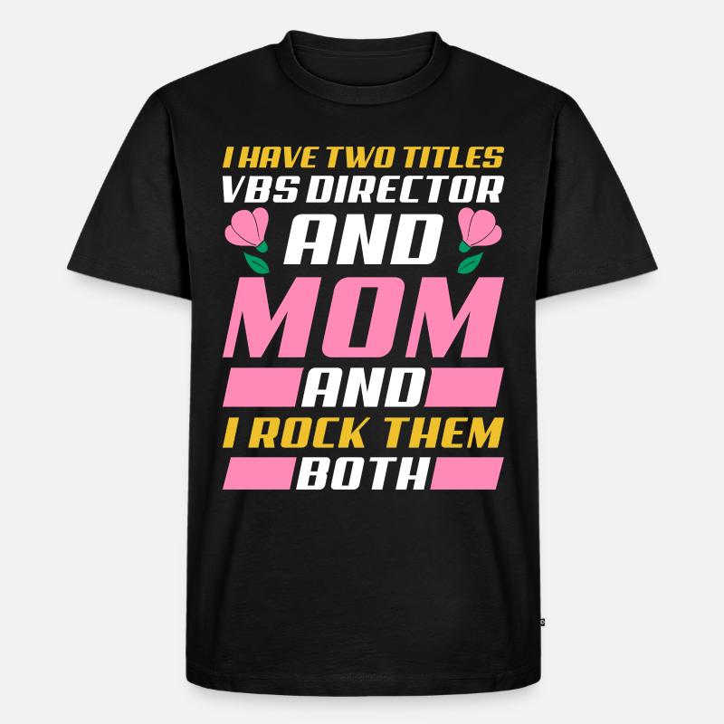 Vacation Bible School, VBS - Männer Premium Bio T-Shirt - Schwarz