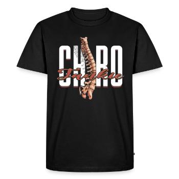 Chiropractor Physiotherapist - Men's Premium Organic T-Shirt - black - Front - Nico (187cm)