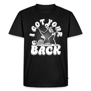 Chiropractor Physical Therapist I Got Your Back - Men's Premium Organic T-Shirt - black - Front - Nico (187cm)