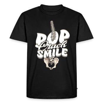 Chiropractor Physiotherapist - Men's Premium Organic T-Shirt - black - Front - Nico (187cm)