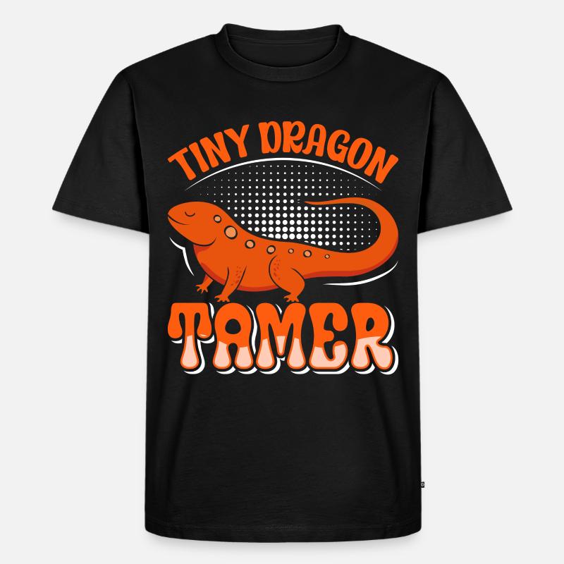 Newt - Men's Premium Organic T-Shirt - black