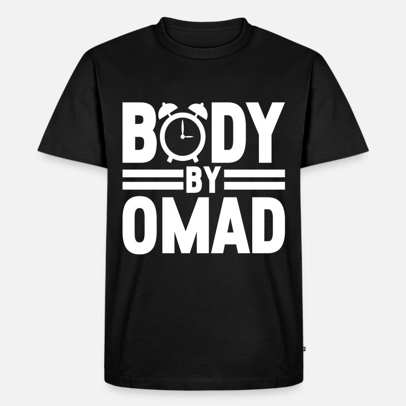 Intermittent fasting Intermittent fasting - Men's Premium Organic T-Shirt - black