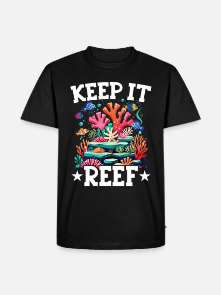 Aquarium Aquaristik - Männer Premium Bio T-Shirt - Schwarz