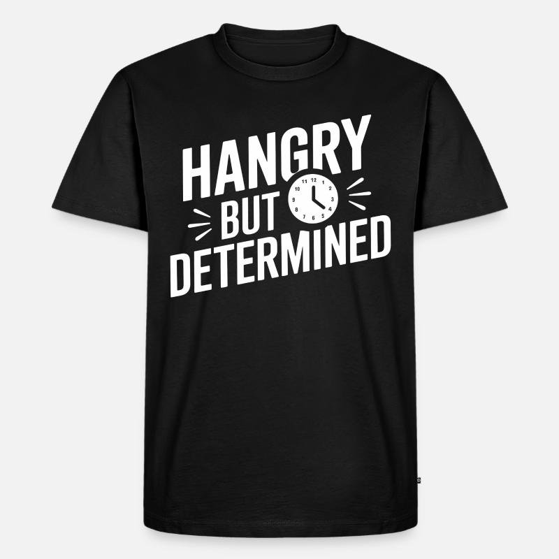 Intermittent fasting Intermittent fasting - Men's Premium Organic T-Shirt - black