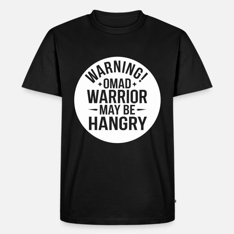 Intermittent fasting Intermittent fasting - Men's Premium Organic T-Shirt - black