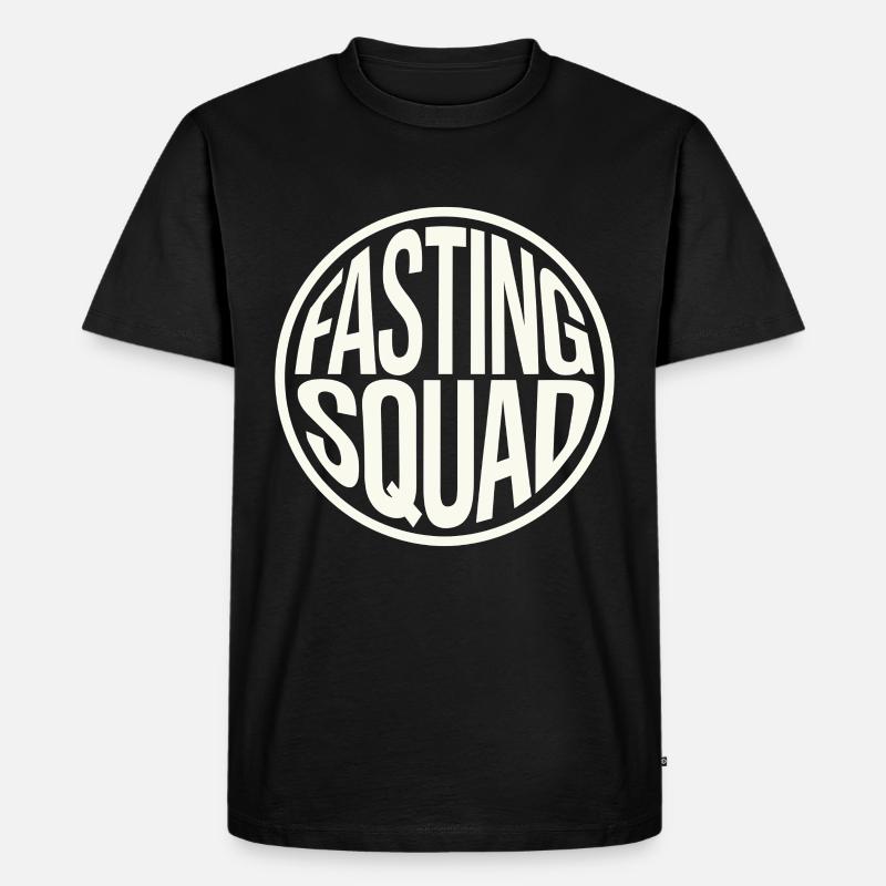 Intermittent fasting Intermittent fasting - Men's Premium Organic T-Shirt - black
