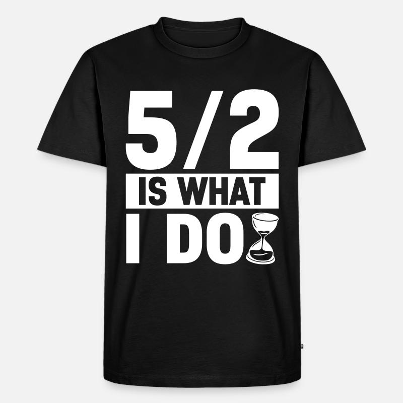 Intervallfasten Intermittierendes Fasten - Männer Premium Bio T-Shirt - Schwarz