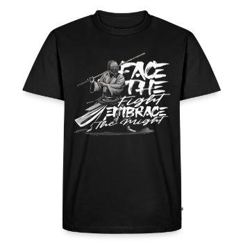 Kendo Arts Martiaux Japonais - T-shirt Premium bio Homme - noir - Devant - Nico (187cm)
