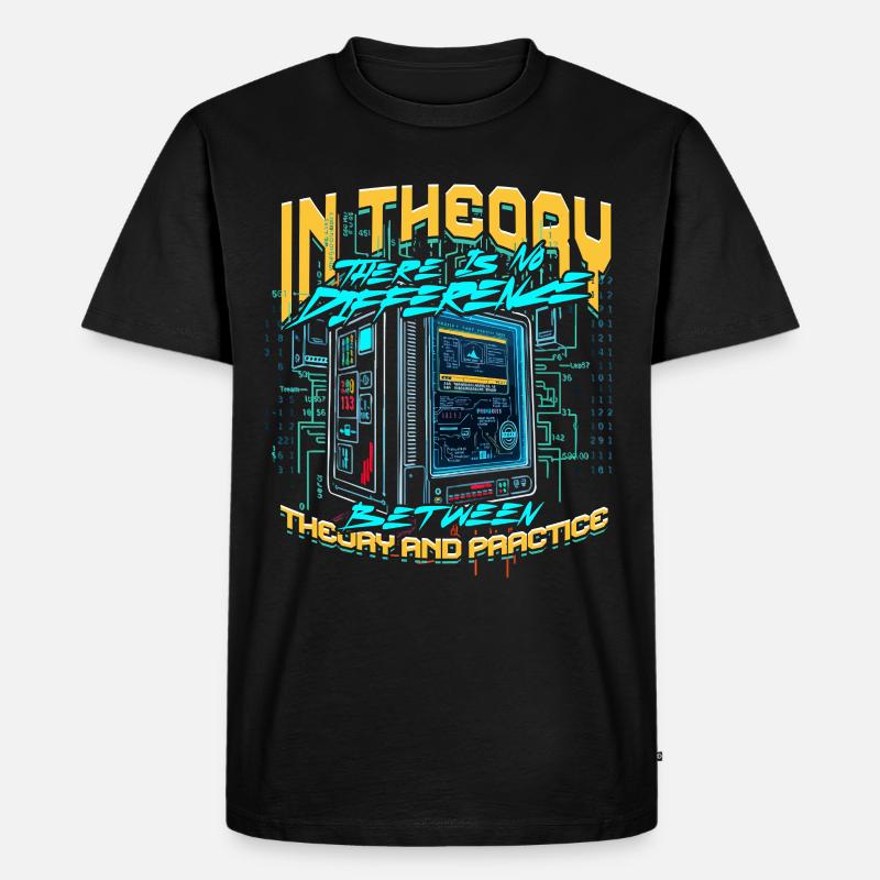 Theoretical Computer Scientist - Männer Premium Bio T-Shirt - Schwarz