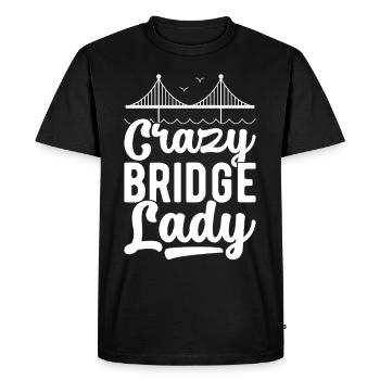 Ingénieur des ponts Construction de ponts - T-shirt Premium bio Homme - noir - Devant - Nico (187cm)