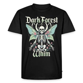 Fairycore Fairy Gothic - Men's Premium Organic T-Shirt - black - Front - Nico (187cm)