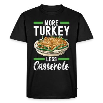 Green Bean Casserole - Men's Premium Organic T-Shirt - black - Front - Nico (187cm)