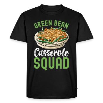 Green Bean Casserole - Men's Premium Organic T-Shirt - black - Front - Nico (187cm)
