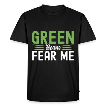 Green Bean Casserole - Men's Premium Organic T-Shirt - black - Front - Nico (187cm)
