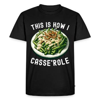 Green Bean Casserole - Men's Premium Organic T-Shirt - black - Front - Nico (187cm)