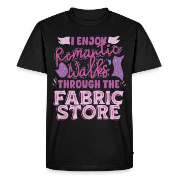 Upholsterer Upholsterer Upholstery - Men's Premium Organic T-Shirt - black - Front - Nico (187cm)