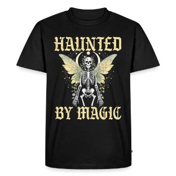 Fairycore Fairy Gothic - Men's Premium Organic T-Shirt - black - Front - Nico (187cm)