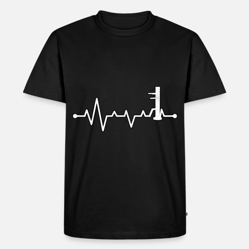 Kung Fu Wing Chun - Männer Premium Bio T-Shirt - Schwarz
