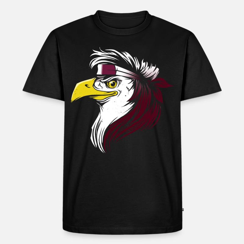 Katar - Männer Premium Bio T-Shirt - Schwarz