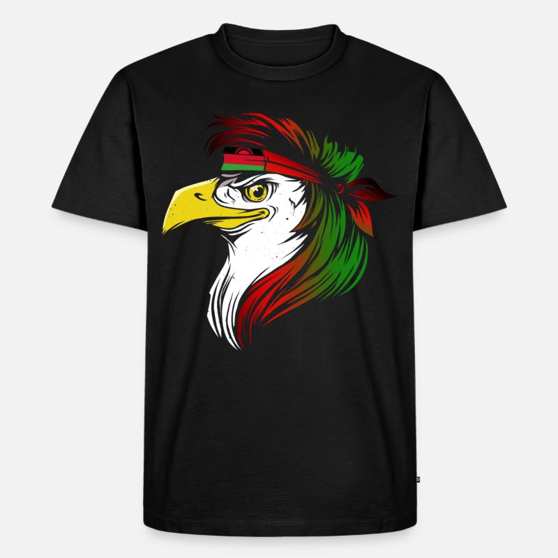 Malawi - Männer Premium Bio T-Shirt - Schwarz