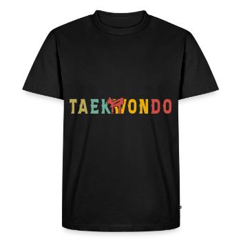 Taekwondo - T-shirt Premium bio Homme - noir - Devant - Nico (187cm)