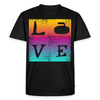 Cher curling - T-shirt Premium bio Homme - noir - Devant - Nico (187cm)